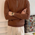 Men's Solid Color Fashion Knitwear Sweater