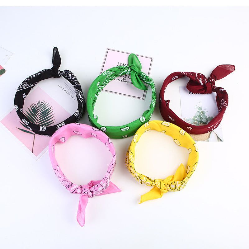 Cashew Hip Hop Kerchief Magic Mask Outdoor Sports Cross-border Street Dance Hair Band