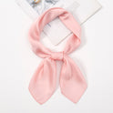 Simple And Versatile Satin Plain Handkerchief