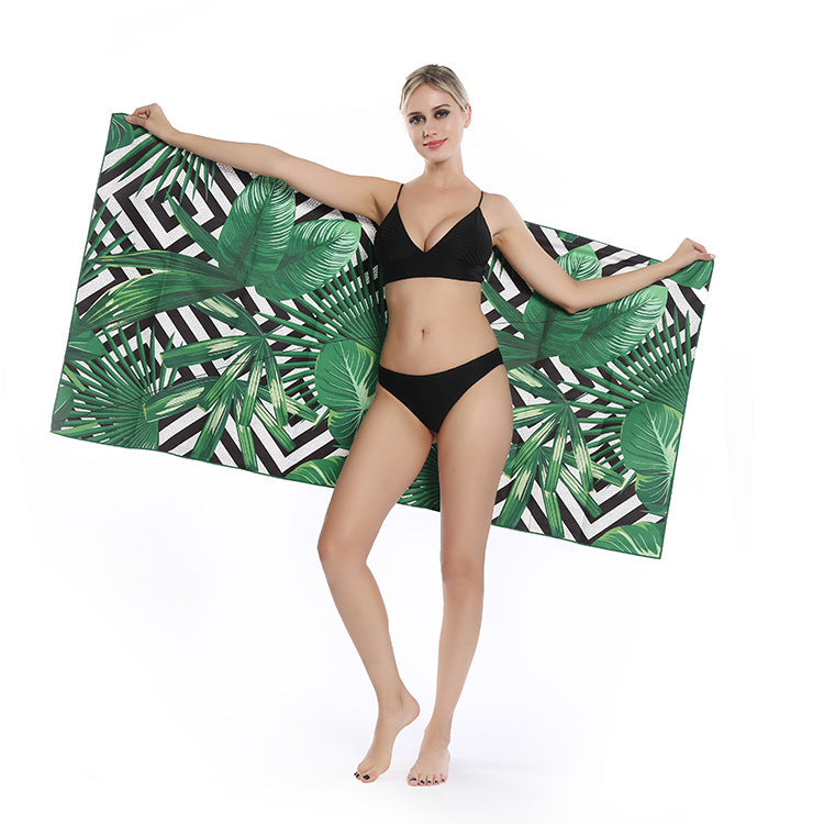 Fashion Duplex Printing Quick-drying Beach Towel