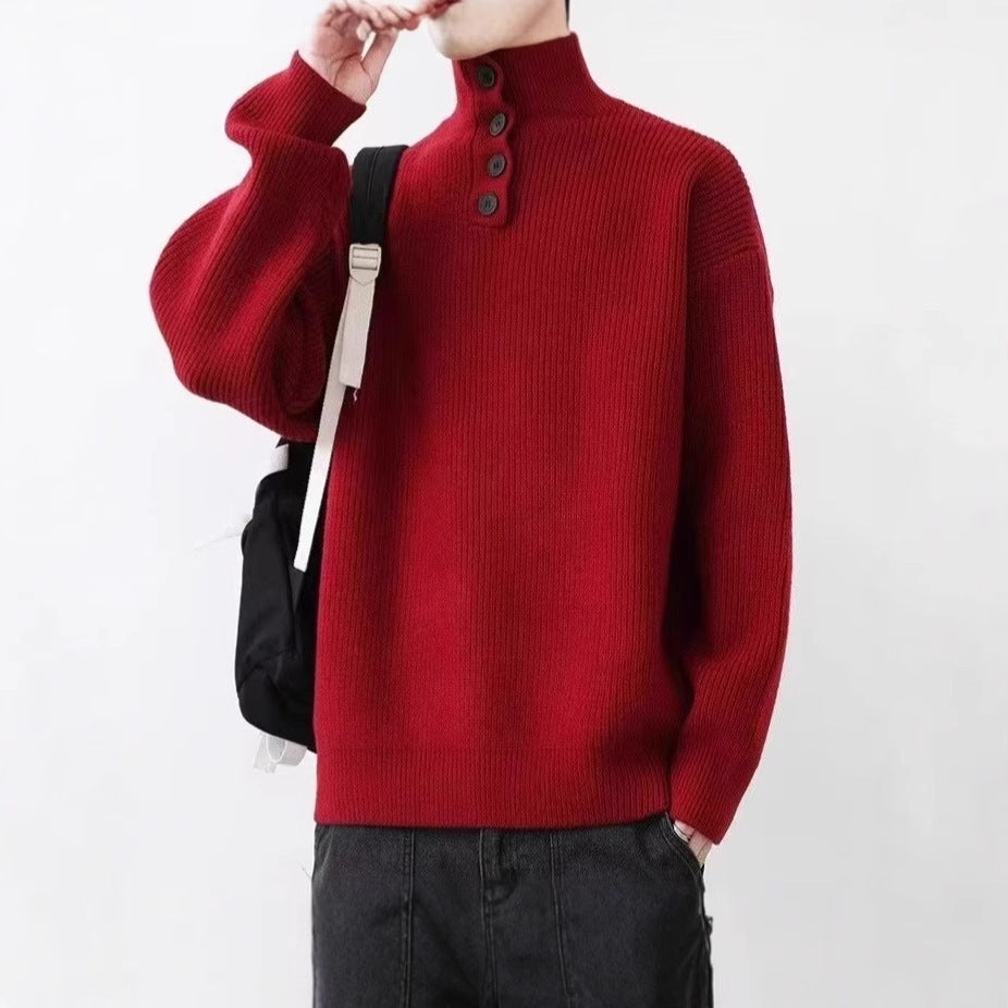 High-grade Turtleneck Sweater For Men Autumn And Winter