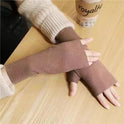 Thermal Gloves Women's Self-heating Dralon Fingerless Gloves