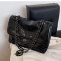 Fashion Retro Large Capacity Rhombus Chain Bag Shoulder Underarm Bag