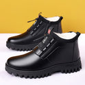 New Fleece-lined Wool Platform Outdoor Casual High-top Shoes