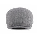 Men's British Retro Breathable Simple Light Board Advance Hats