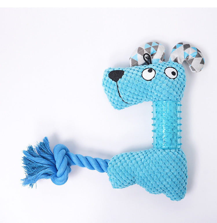 Dog Toys For Small Large Dogs Plush Dog Squeaky Toy Puppy Chew Toys Bite Resistant Pet Toy For Dogs Squeaker Toys