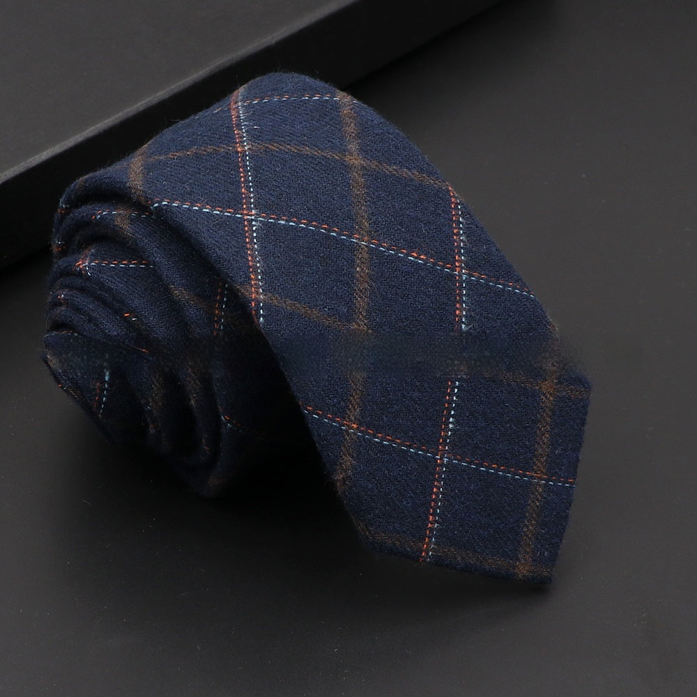 Artificial Woolen Necktie Korean Casual Accessories