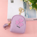 Japan And South Korea Cute Coin Purse Leather Girl