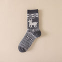 Autumn And Winter Ins Tide Mid-calf Thick Needle Double Needle Women's Socks