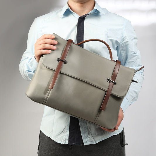 Men's Portable Casual Canvas Shoulder Bag