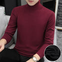 Men's High Neck Sweater Pullover For Warmth