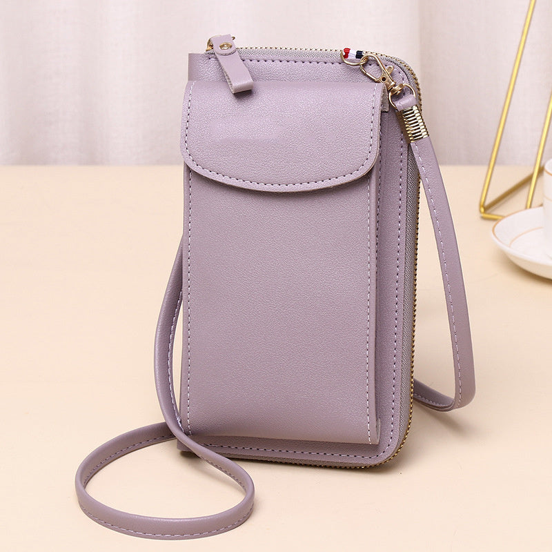 Women's Solid Color Fashion Simple Small Shoulder Bag