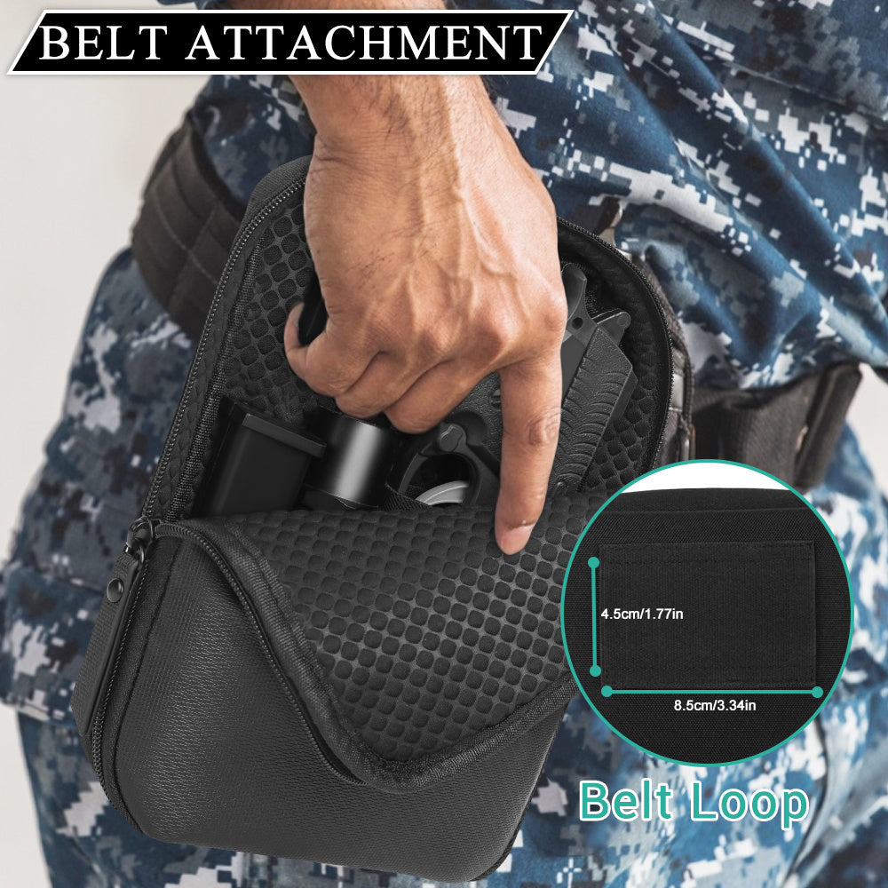 One-shoulder RFID Anti-theft Brush Portable Diagonal Gun Bag