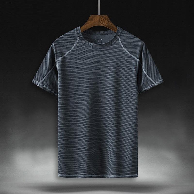 Short Sleeve Loose T-shirt Trendy Running Quick-drying Top