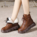 Women's Fur Snow Boots Winter Soft Fur