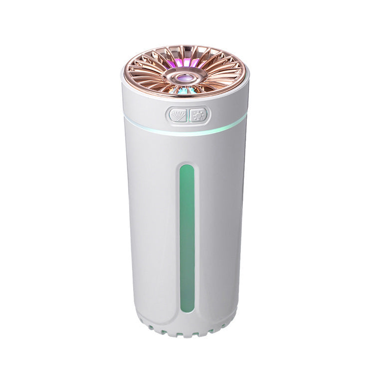 Wireless Air Humidifier Colorful Lights Mute Ultrasonic USB Fogger Diffuser Purifier 800mAh Rechargeabl Cool Mist Maker For Car