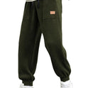 Men's Corduroy Loose Jogging Overalls