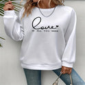 Women's Sports Round Neck Long Sleeve Top