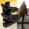 Women's New Velvet And Thickened Cotton Boots