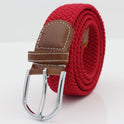 Simple Stretch And Breathable Canvas Woven Belt