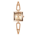 High-grade Simple Small Square Plate Alloy Bracelet Watch Antique Style