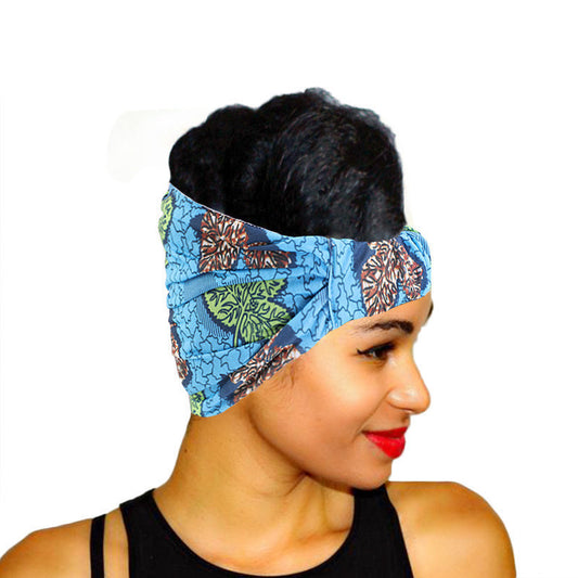 Women's Sports Print Wide Head Headband