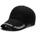 Summer Korean Style Embroidered Baseball Cap Men's Solid Color