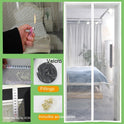 Mosquito-proof Curtain Summer Glass Fiber Screening Door Mesh