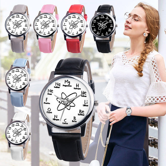 Chemical Molecular Fashion Watch Women's Watch Student Watch