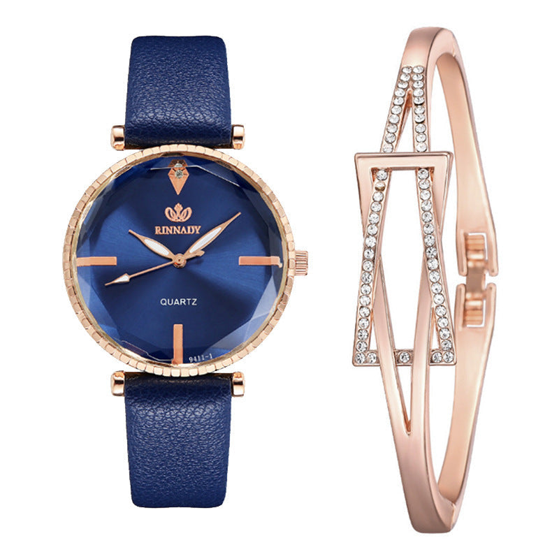 Stylish Graceful Simple All-Match Belt Small Kit Women's Watch