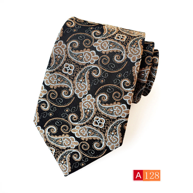 Men's Casual Formal Wear Polyester Jacquard Tie