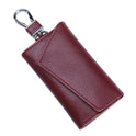 Large Capacity Real Leather Car Key Case