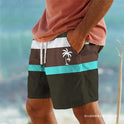 Hawaii Beach European And American Printed Casual Men's Shorts