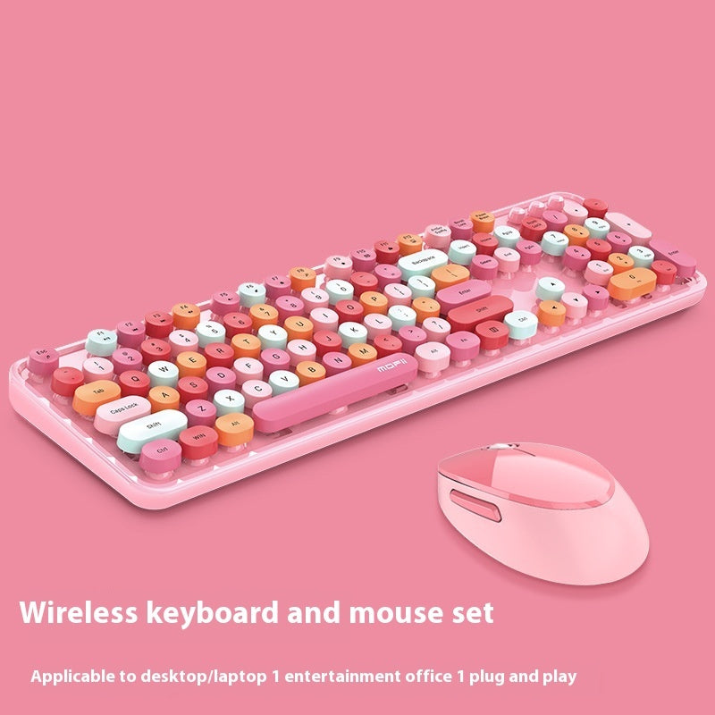 Wireless Keyboard And Mouse Set