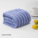 Lint-free Covered Thick Coral Fleece Candy Bar Bath Towel