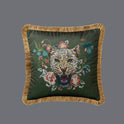 Living Room Sofa Retro Tassel Backrest Cushion Pillow Waist Pillow With Core