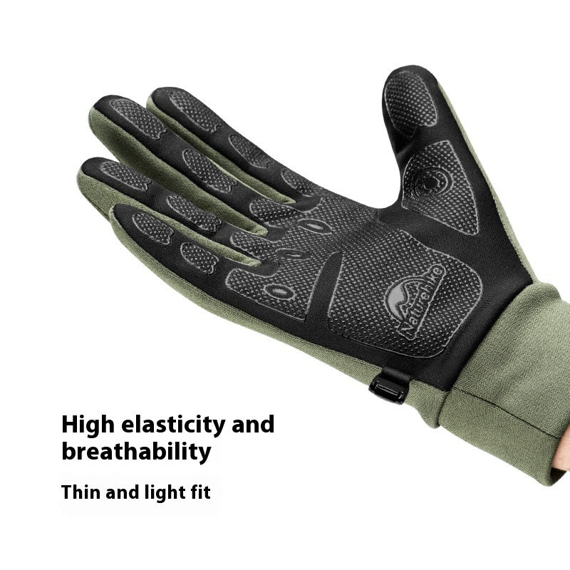 N Outdoor Touch Screen Non-slip Gloves Biking Mountain Climbing Full Finger Gloves