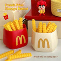 Creative French Fries Sealing Clip Magnetic Refrigerator Sticker Storage Box Food Snacks Multi-function Pen Holder