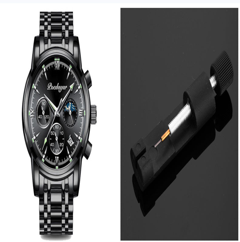 New Waterproof Luminous Multifunctional Men's Watch