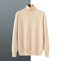 Men's Knitted Pullover Long-sleeved Sweater