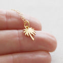 Women's Fashion Simple Coconut Tree Pendant Necklace