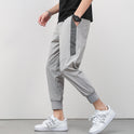 Cropped Thin Casual Drawstring Tappered Pants