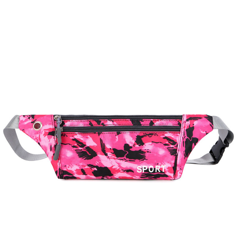 Fashionable Camouflage Print Waterproof Sports Fanny Pack