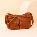 Washed High Quality Crossbody Bag Women's Fashion Trend