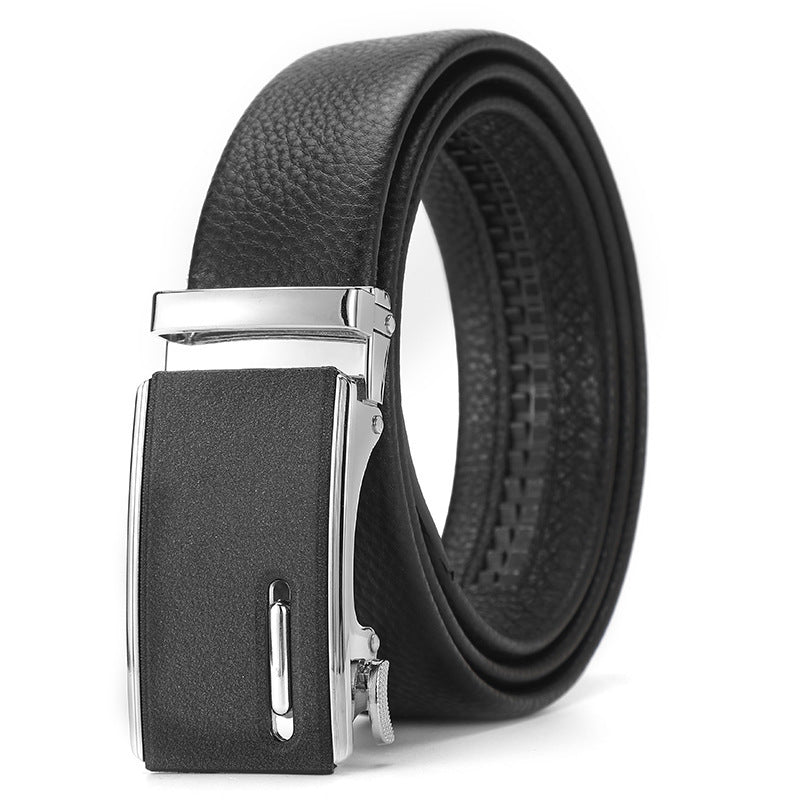 Genuine Leather Automatic Pure Leather Belt Boys