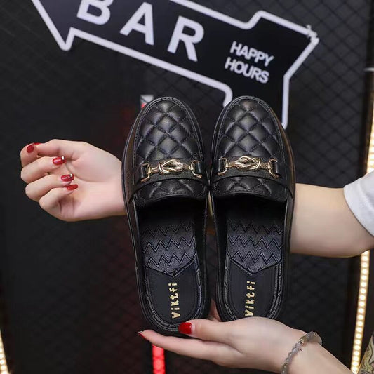 Baotou Half Slippers For Women To Wear In Summer