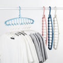 Home Non-slip Magic Folding Clothes Hanger