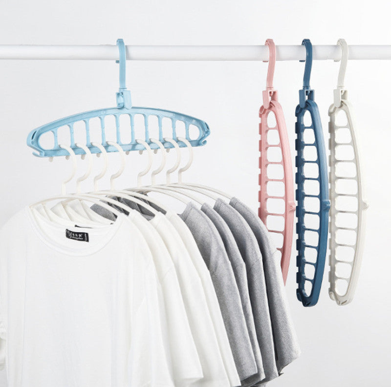 Home Non-slip Magic Folding Clothes Hanger