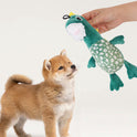 Dog Toy That Is Chewable, Plush, And Can Make Sounds. It's A Small Toy For Puppies To Gnaw On And Keep Them Entertained. It's A Great Companion For Pets.