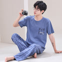 Pajamas Men's Short-sleeved Trousers Summer